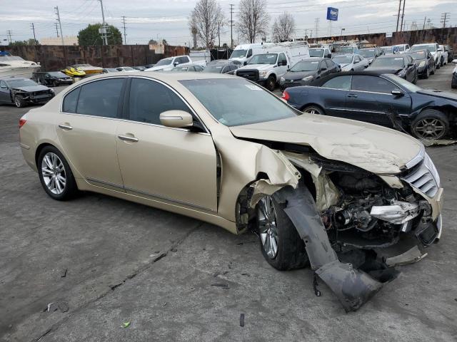 KMHGC4DF3BU133662 - 2011 HYUNDAI GENESIS 4.6L GOLD photo 4