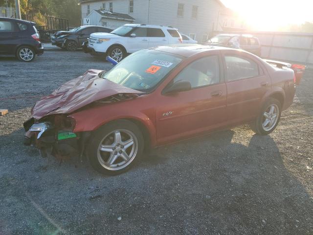 1B3EL76R14N294112 - 2004 DODGE STRATUS R/T MAROON photo 1