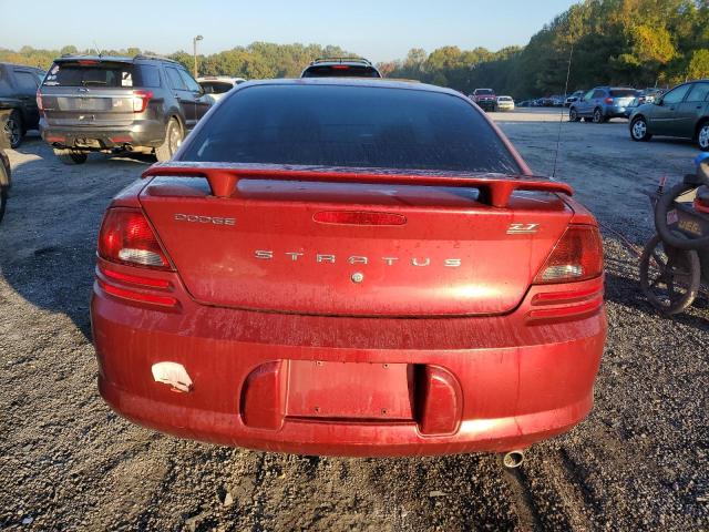 1B3EL76R14N294112 - 2004 DODGE STRATUS R/T MAROON photo 6