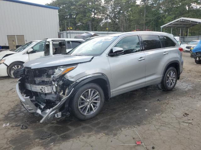 5TDJZRFH5HS520991 - 2017 TOYOTA HIGHLANDER SE SILVER photo 1