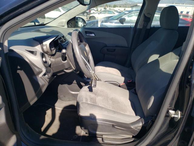 1G1JA6SG4D4239041 - 2013 CHEVROLET SONIC LS BLACK photo 7