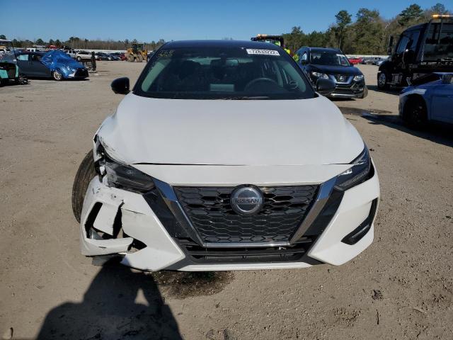 3N1AB8DV7MY244259 - 2021 NISSAN SENTRA SR WHITE photo 5