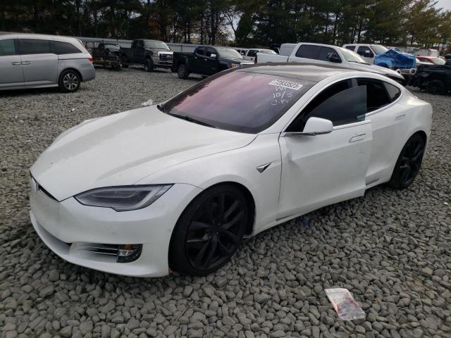5YJSA1E20KF303841 - 2019 TESLA MODEL S თეთრი ფოტო 1