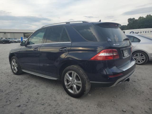 4JGDA5HB5EA423090 - 2014 MERCEDES-BENZ ML 350 4MATIC BLUE photo 2