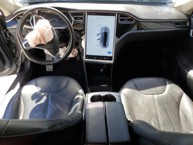 5YJSA1H1XEFP32850 - 2014 TESLA MODEL S Մոխրագույն լուսանկար 8