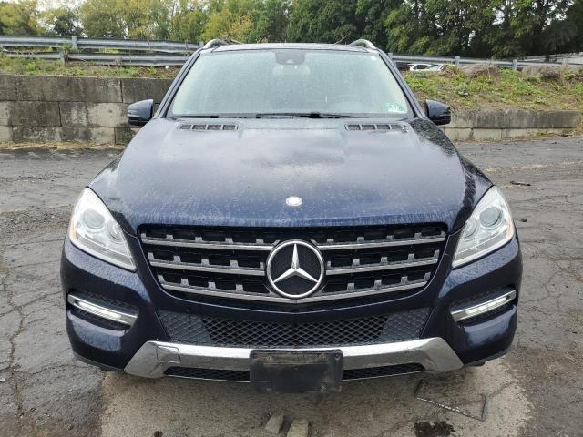 4JGDA5HB3DA225557 - 2013 MERCEDES-BENZ ML 350 4MATIC BLUE photo 5