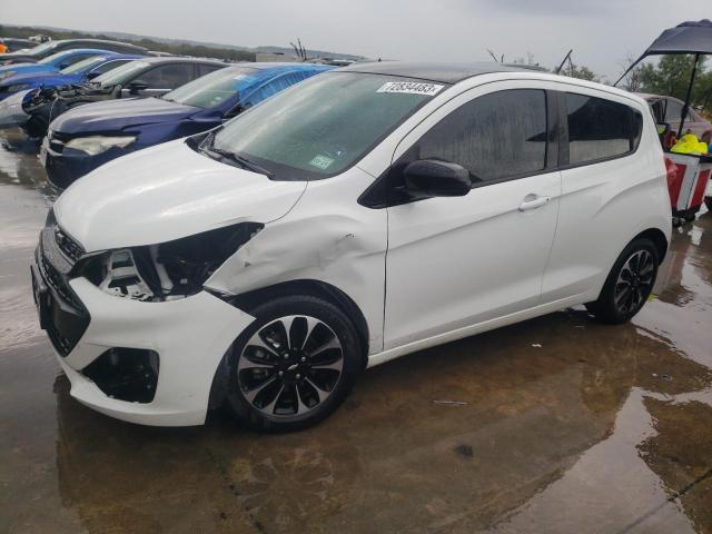 KL8CD6SAXMC704178 - 2021 CHEVROLET SPARK 1LT WHITE photo 1