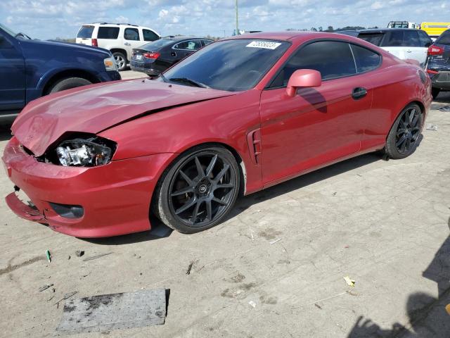 KMHHN65F06U199438 - 2006 HYUNDAI TIBURON GT RED photo 1