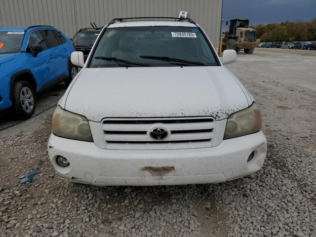 JTEHP21A470194443 - 2007 TOYOTA HIGHLANDER SPORT WHITE photo 5