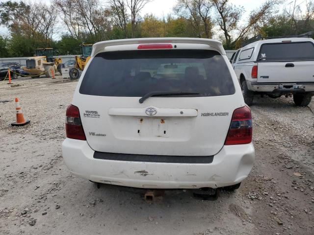 JTEHP21A470194443 - 2007 TOYOTA HIGHLANDER SPORT WHITE photo 6