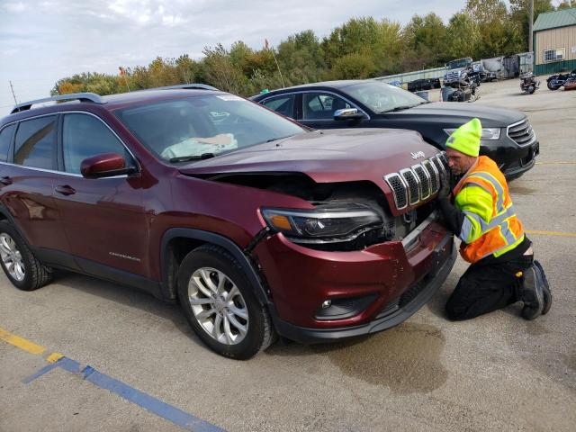 1C4PJLCB4KD461336 - 2019 JEEP CHEROKEE LATITUDE MAROON photo 4