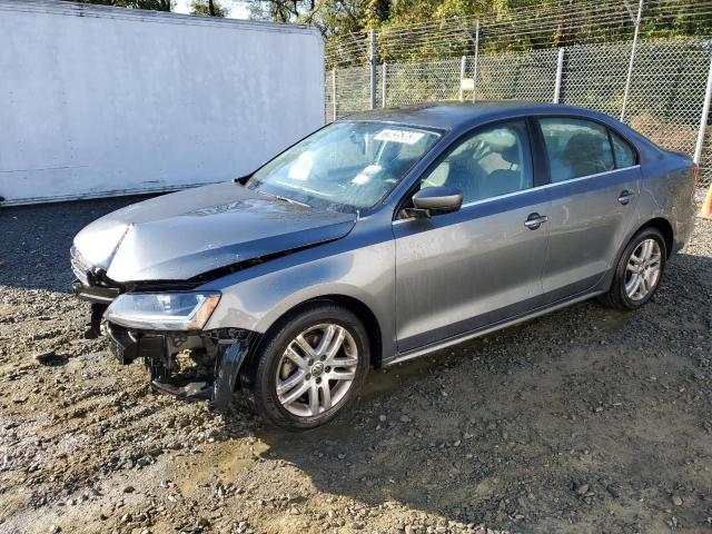 3VW2B7AJ8HM263099 - 2017 VOLKSWAGEN JETTA S GRAY photo 1