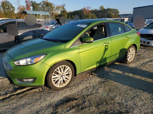 1FADP3J22JL253051 - 2018 FORD FOCUS TITANIUM GREEN photo 1