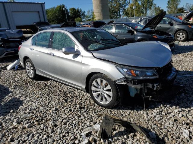 1HGCR3F8XEA032992 - 2014 HONDA ACCORD EXL SILVER photo 4