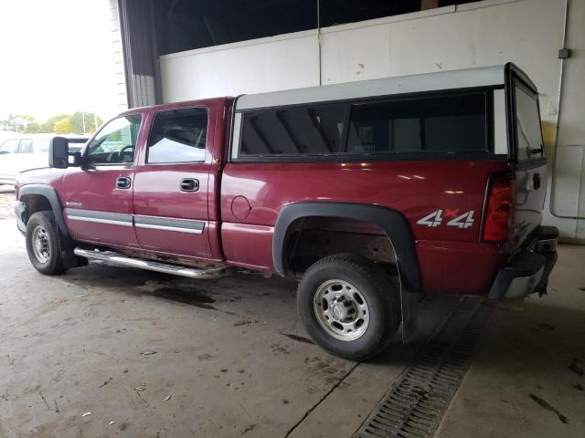 1GCHK23U66F258018 - 2006 CHEVROLET SILVERADO K2500 HEAVY DUTY MAROON photo 2