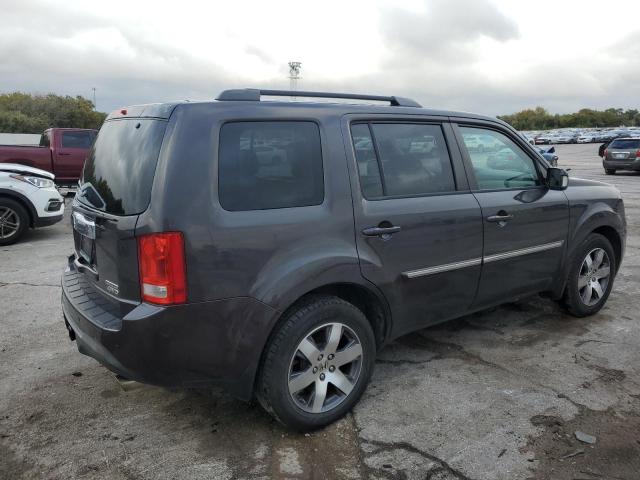 5FNYF4H95EB034133 - 2014 HONDA PILOT TOURING GRAY photo 3