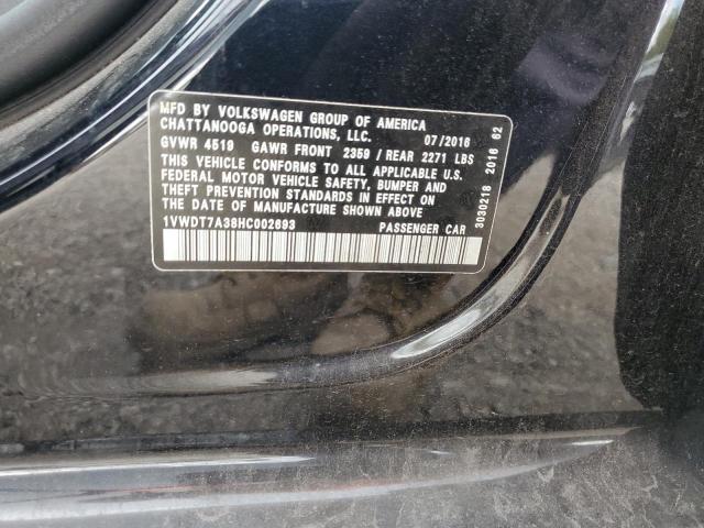 1VWDT7A38HC002693 - 2017 VOLKSWAGEN PASSAT R-LINE Qara foto 12