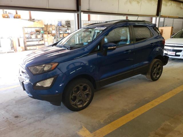 MAJ6P1CL6JC208911 - 2018 FORD ECOSPORT SES BLUE photo 1