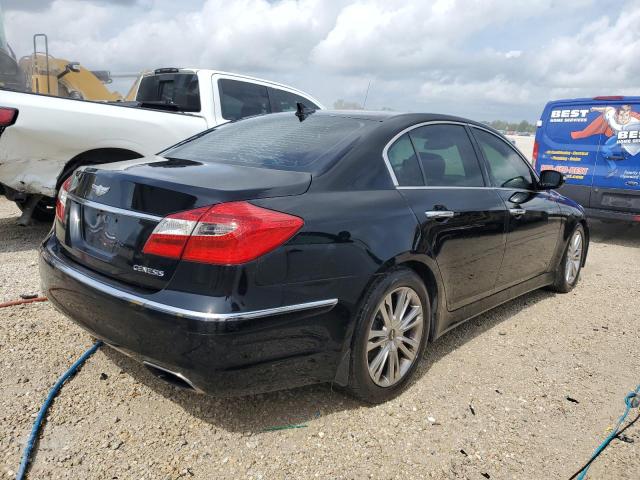 KMHGC4DD6EU260442 - 2014 HYUNDAI GENESIS 3.8L BLACK photo 3