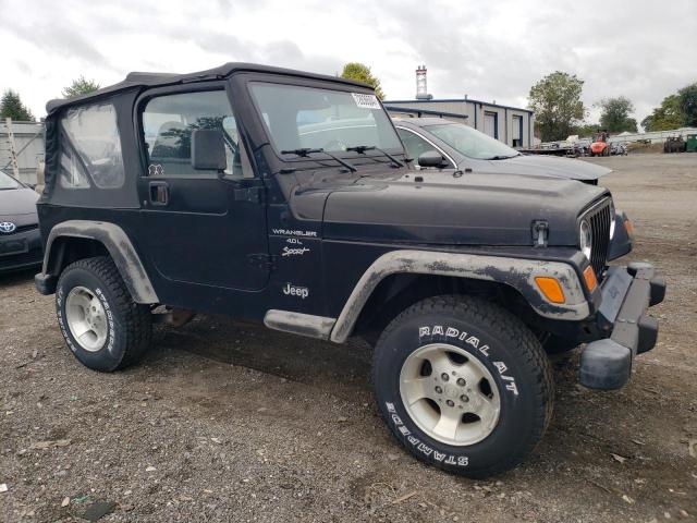 1J4FA49S11P372758 - 2001 JEEP WRANGLER / SPORT BLACK photo 4