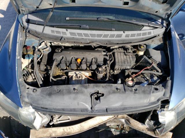 2HGFA16649H354526 - 2009 HONDA CIVIC LX-S ლურჯი ფოტო 11