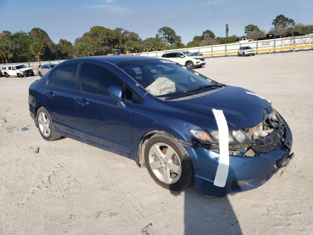 2HGFA16649H354526 - 2009 HONDA CIVIC LX-S ლურჯი ფოტო 4