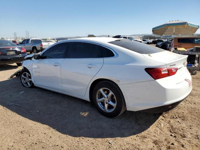 1G1ZB5ST0JF212328 - 2018 CHEVROLET MALIBU LS WHITE photo 2