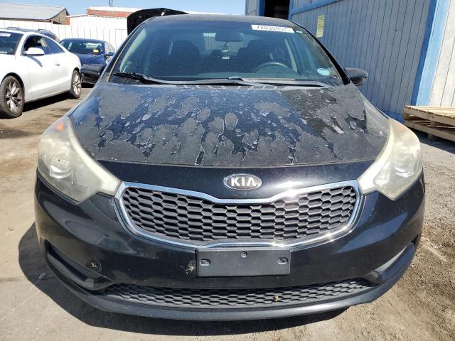 KNAFK4A62E5065602 - 2014 KIA FORTE LX BLACK photo 5