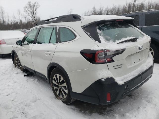 4S4BTAAC6N3229850 - 2022 SUBARU OUTBACK WHITE photo 2