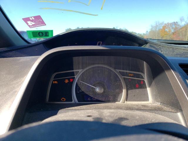 2HGFA1F66AH509940 - 2010 HONDA CIVIC LX-S Սև լուսանկար 9