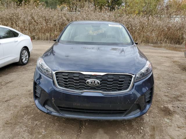 5XYPGDA50KG498340 - 2019 KIA SORENTO LX BLUE photo 5