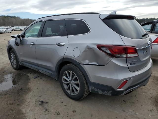 KM8SMDHFXHU199717 - 2017 HYUNDAI SANTA FE SE SILVER photo 2