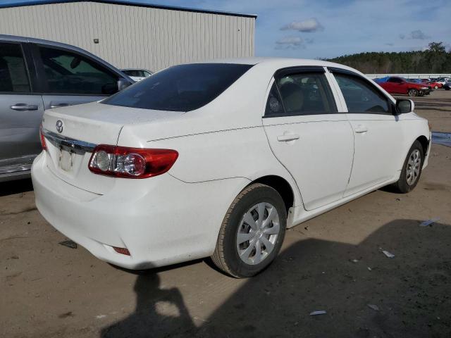 5YFBU4EE4CP045896 - 2012 TOYOTA COROLLA BASE WHITE photo 3