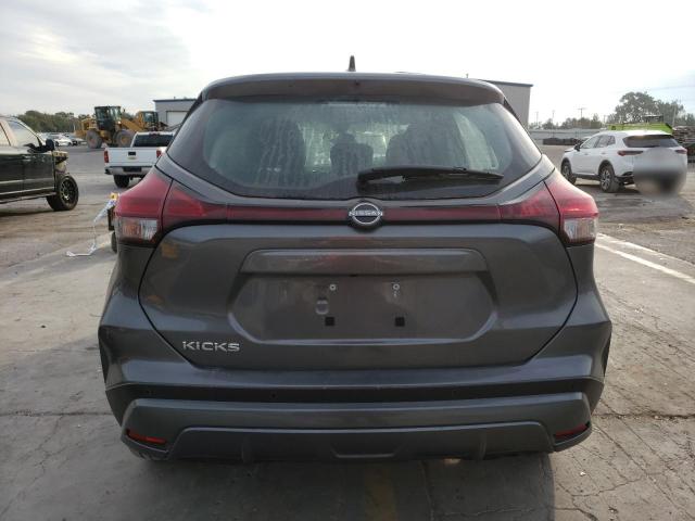 3N1CP5BV3PL533586 - 2023 NISSAN KICKS S GRAY photo 6