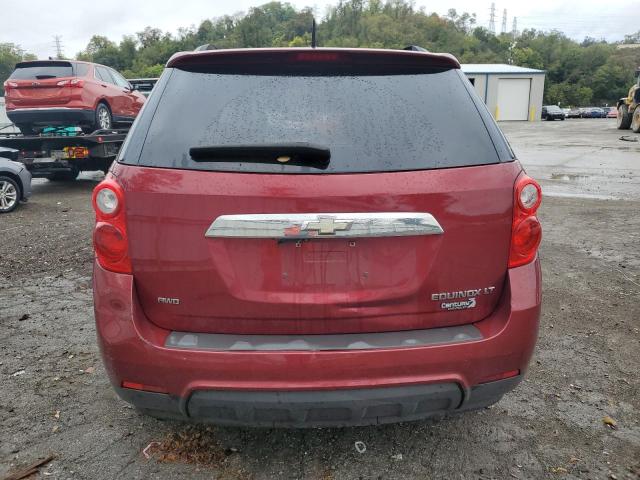 2CNFLEEW3A6344521 - 2010 CHEVROLET EQUINOX LT RED photo 6