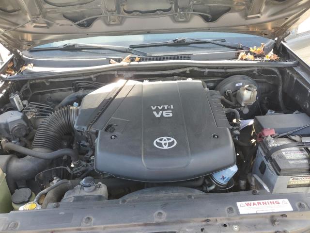 5TFJU4GN2DX045553 - 2013 TOYOTA TACOMA DOUBLE CAB PRERUNNER GRAY photo 11