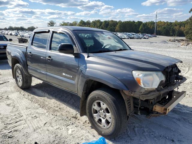 5TFJU4GN2DX045553 - 2013 TOYOTA TACOMA DOUBLE CAB PRERUNNER GRAY photo 4