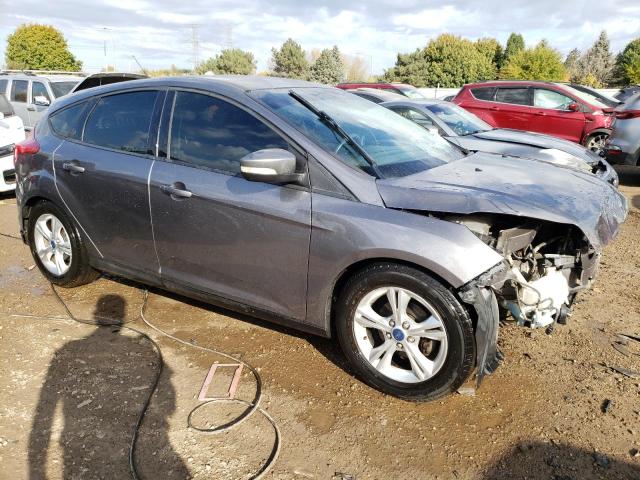 1FADP3K28EL154352 - 2014 FORD FOCUS SE GRAY photo 4