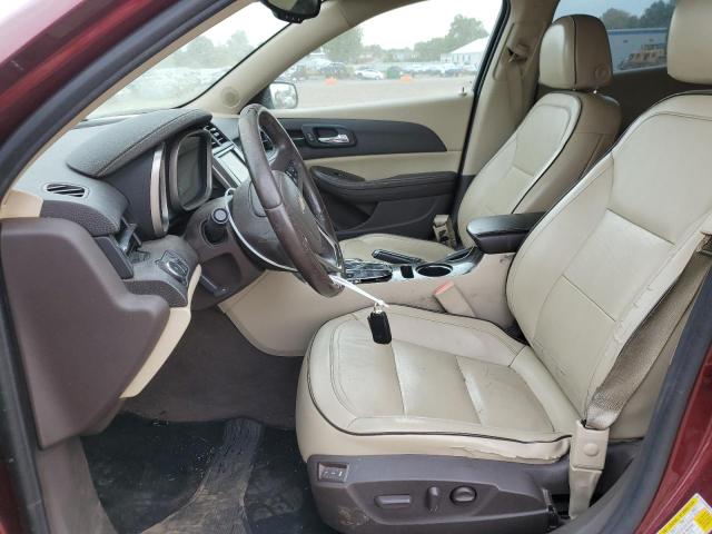 1G11G5SX3FF116945 - 2015 CHEVROLET MALIBU LTZ მუქწითელი ფოტო 7