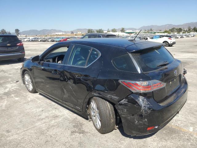 JTHKD5BH8C2076795 - 2012 LEXUS CT 200 BLACK photo 2