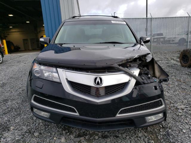 2HNYD2H71BH000411 - 2011 ACURA MDX ADVANCE BLACK photo 5