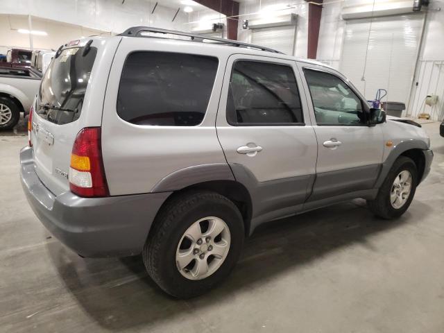 4F2YU08102KM23673 - 2002 MAZDA TRIBUTE LX SILVER photo 3