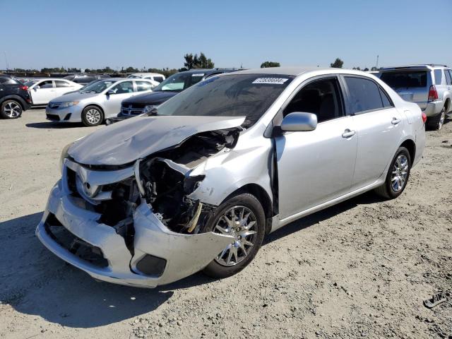 JTDBU4EE1BJ107841 - 2011 TOYOTA COROLLA BASE SILVER photo 1