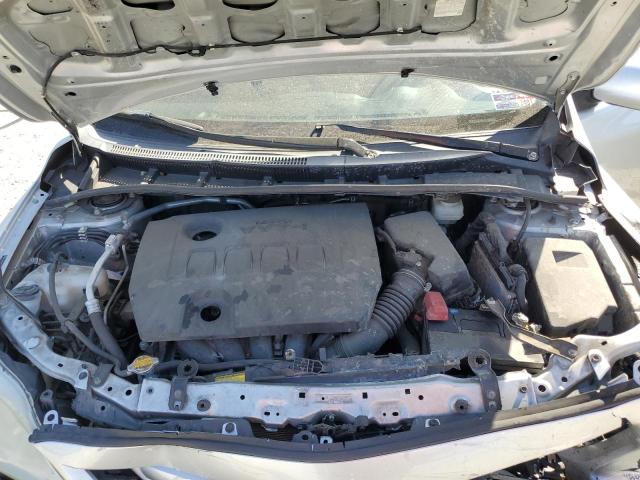 JTDBU4EE1BJ107841 - 2011 TOYOTA COROLLA BASE SILVER photo 11