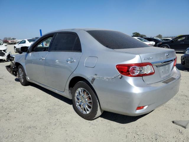 JTDBU4EE1BJ107841 - 2011 TOYOTA COROLLA BASE SILVER photo 2