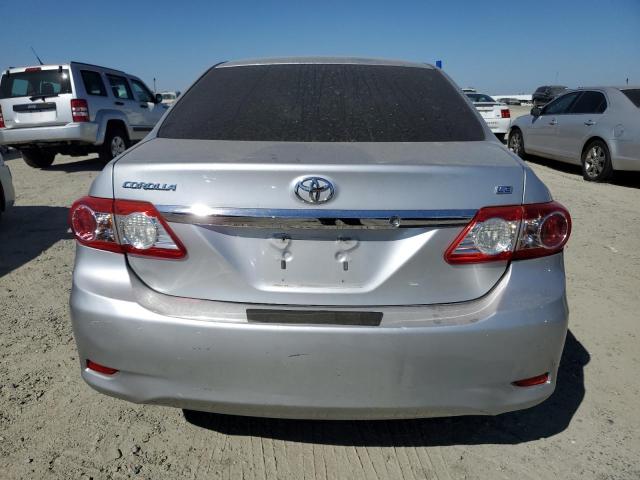 JTDBU4EE1BJ107841 - 2011 TOYOTA COROLLA BASE SILVER photo 6