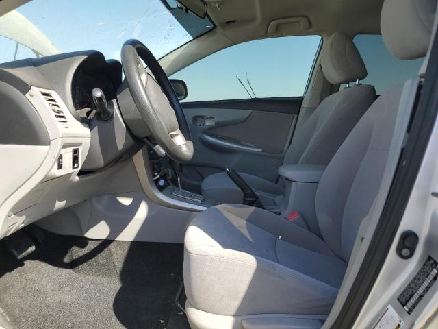 JTDBU4EE1BJ107841 - 2011 TOYOTA COROLLA BASE SILVER photo 7