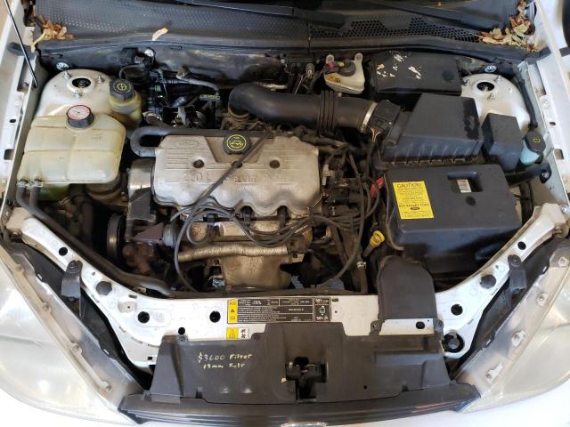 1FAFP33P7YW115791 - 2000 FORD FOCUS LX WHITE photo 11