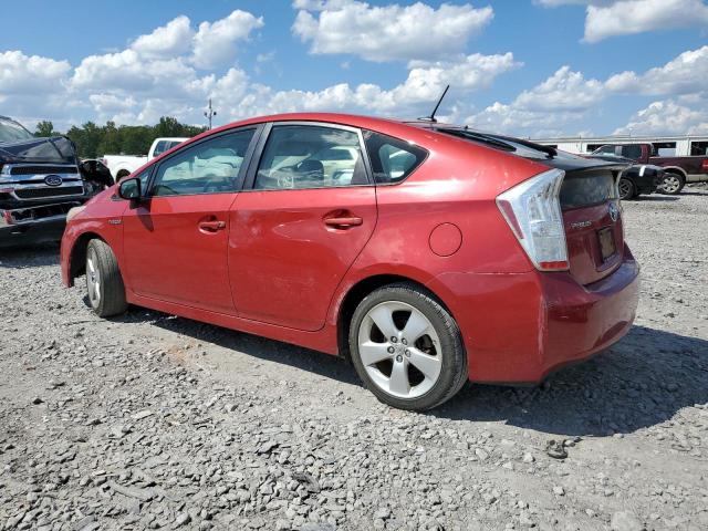 JTDKN3DUXA1087961 - 2010 TOYOTA PRIUS RED photo 2