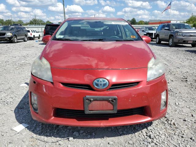 JTDKN3DUXA1087961 - 2010 TOYOTA PRIUS RED photo 5